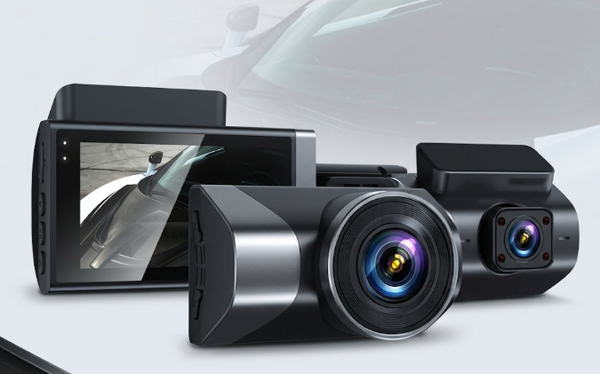 Lente Dual Blackbox DVR para Vehículo 1296p con Pantalla LCD 3” LTPS – Seguridad Avanzada en la Carretera
