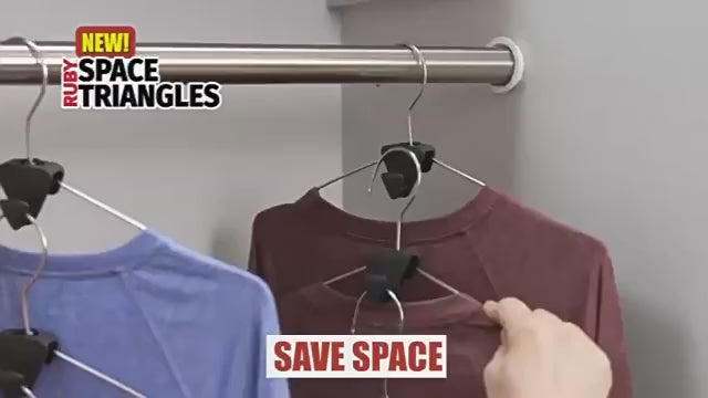 36 Piezas Ganchos para Perchas de Plástico - Mini Organizador Clip para Colgar y Optimizar Espacio en el Armario