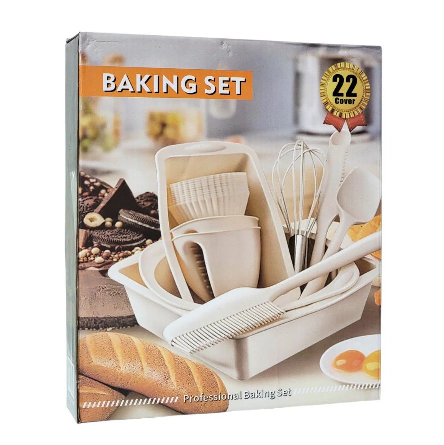 SET PROFESIONAL DE COCINA CON ACCESORIO DE SILICONA 22