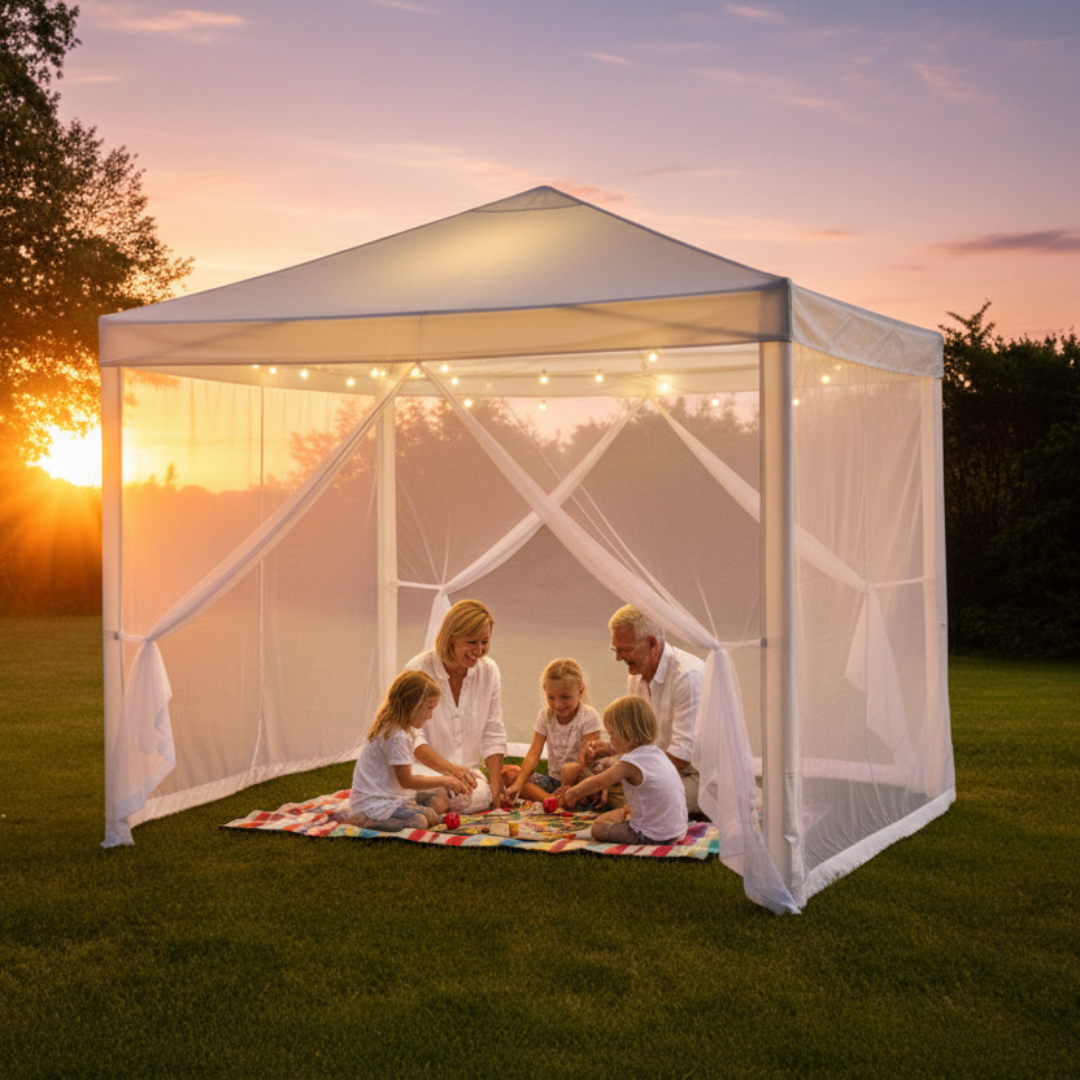 Carpa con mosquitera 360º y protección UV
