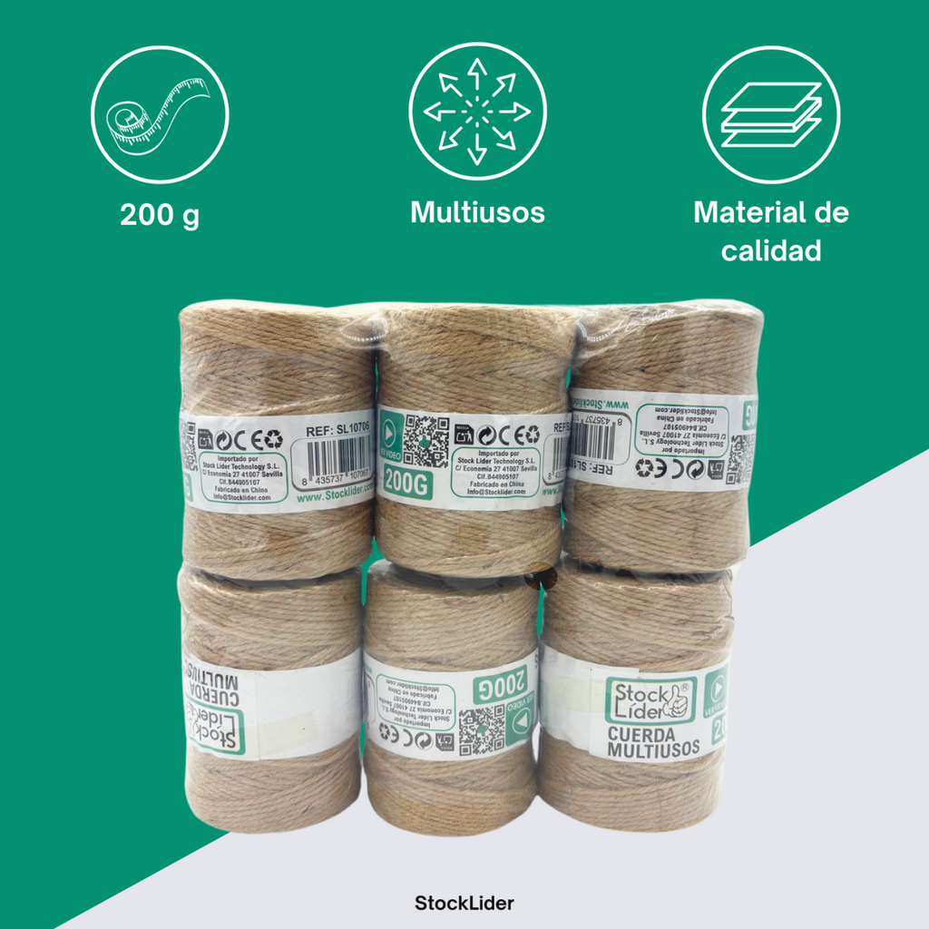 Cuerda multiusos 200g