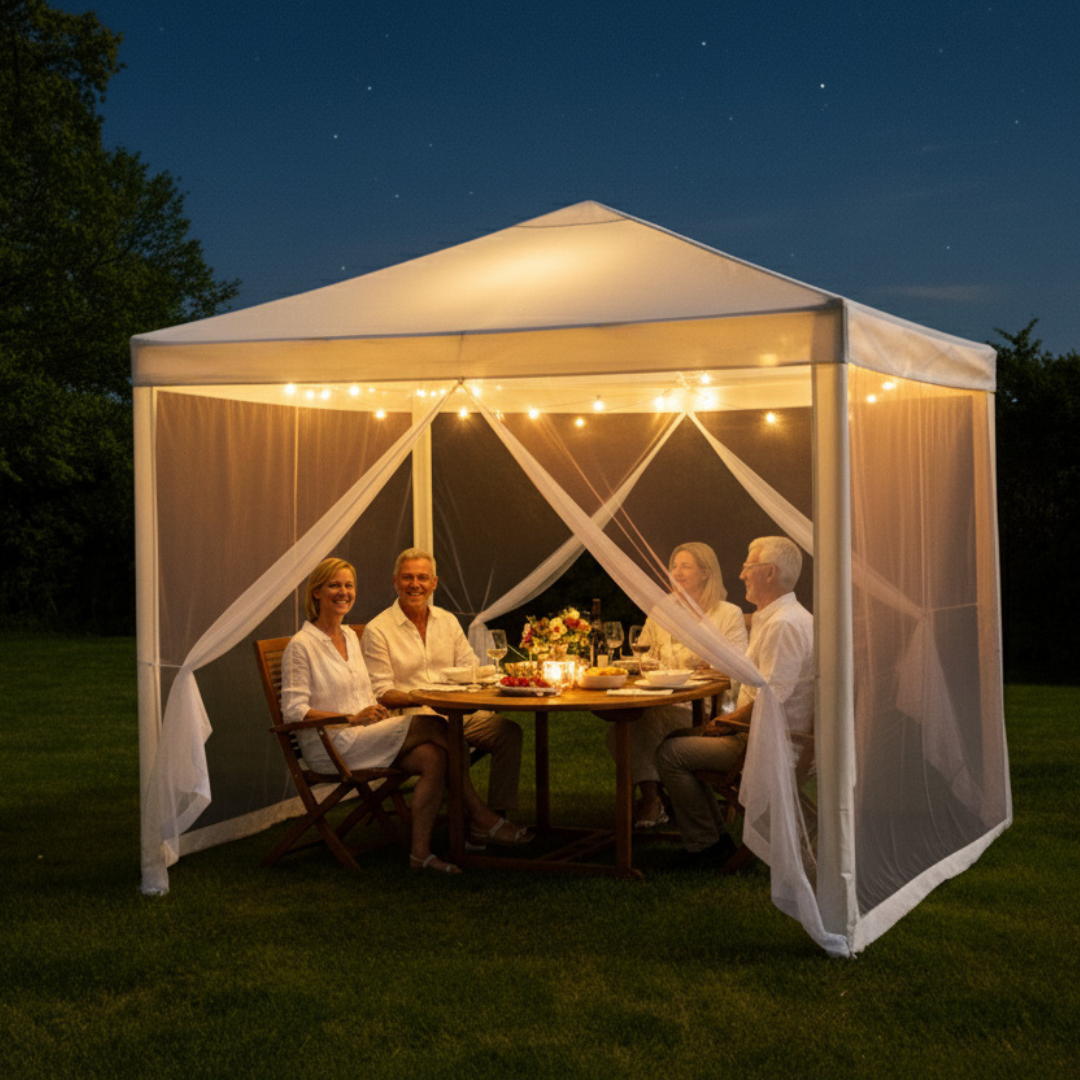 Carpa con mosquitera 360º y protección UV